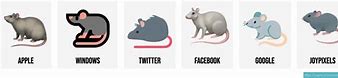 Image result for Rat Emoji