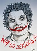 Image result for Joker Why so Serious Sketch