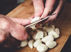 Image result for Chopping Garlic