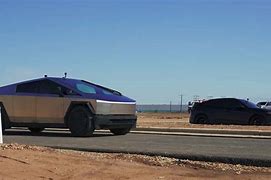 Image result for Tesla Cybertruck Race