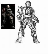 Image result for Halo Armor Drawing