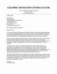 Image result for Graphic Design Cover Letter