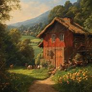 Image result for Horse Barn Painting