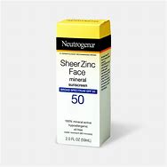 Image result for Neutrogena Zinc Face