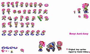 Image result for Fat Amy Rose Sprites