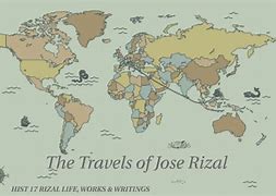 Image result for Rizal Travel Map