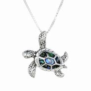 Image result for Turtle Necklace Sterling Silver