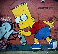 Image result for Bart Graffiti