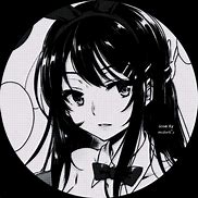 Image result for Black White Profile Picture Anime