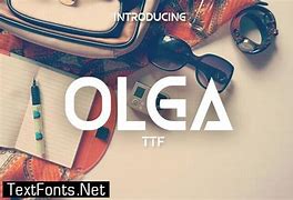 Image result for Olga Font