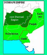 Image result for Durrani Empire Map