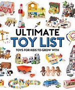 Image result for Kids Toys List