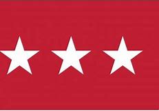 Image result for Army 3 Star Flag