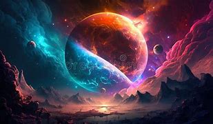 Image result for Planets Colours