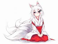 Image result for White Fox Anime Girl