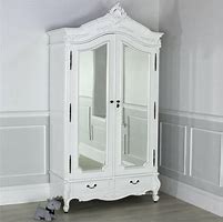 Image result for Antique White Wardrobe Armoire