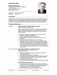 Image result for An Example of CV