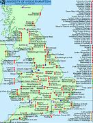 Image result for UK Universities Map