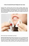 Image result for How to Prevent Pimples On Face