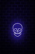 Image result for Cool Neon Backgrounds Skull