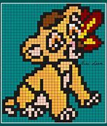 Image result for Pixel Art Lion Facile