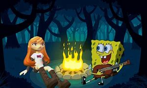 Image result for Spongebob Campfire