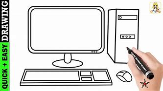 Image result for Cute Computer Sketch