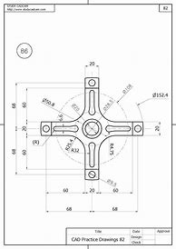 Image result for CAD Practice Drawings