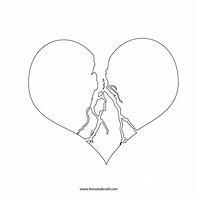 Image result for Broken Heart Tattoo Outline Drawings