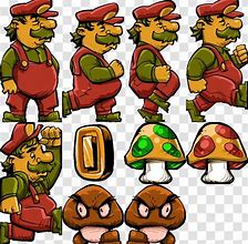 Image result for Big Mario Sprite