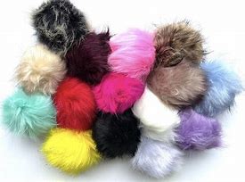 Image result for Fur Pom Poms