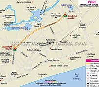 Image result for Puri Rath Yatra Road Location