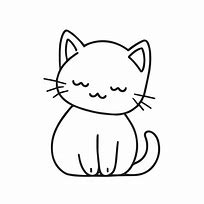 Image result for Cat Meme Line Art