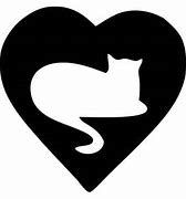 Image result for Cat Heart Decal