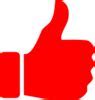 Image result for Red Thumbs Up