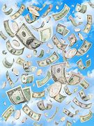 Image result for Raining Falling Money