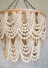 Image result for DIY Bead Chandelier