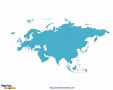 Image result for Blank Outline Map of Eurasia