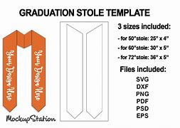 Image result for Graduation Stole Template