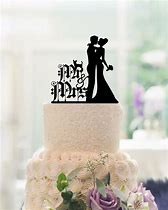 Image result for Wedding Cake Toppers Bride and Groom