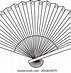 Image result for Hand Fan Outline Images