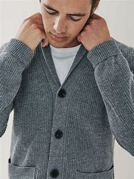 Image result for Shawl Collar Cardigan