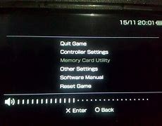 Image result for PS1 Menu