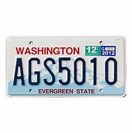 Image result for Washington License Plate