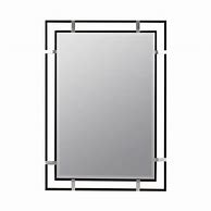 Image result for Black Beveled Wall Mirror