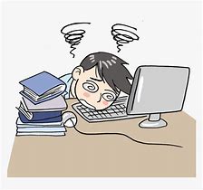 Image result for Busy Student Cartoon