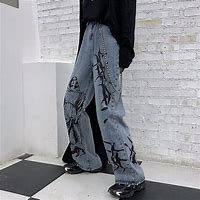 Image result for Grunge Outfits Aesthetic Blue Jeans