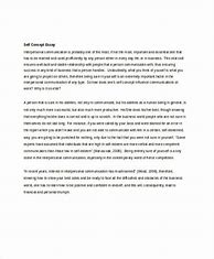 Image result for Self Concept Essay