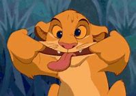 Image result for Simba Animated GIF