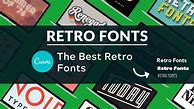 Image result for Canva Retro Fonts